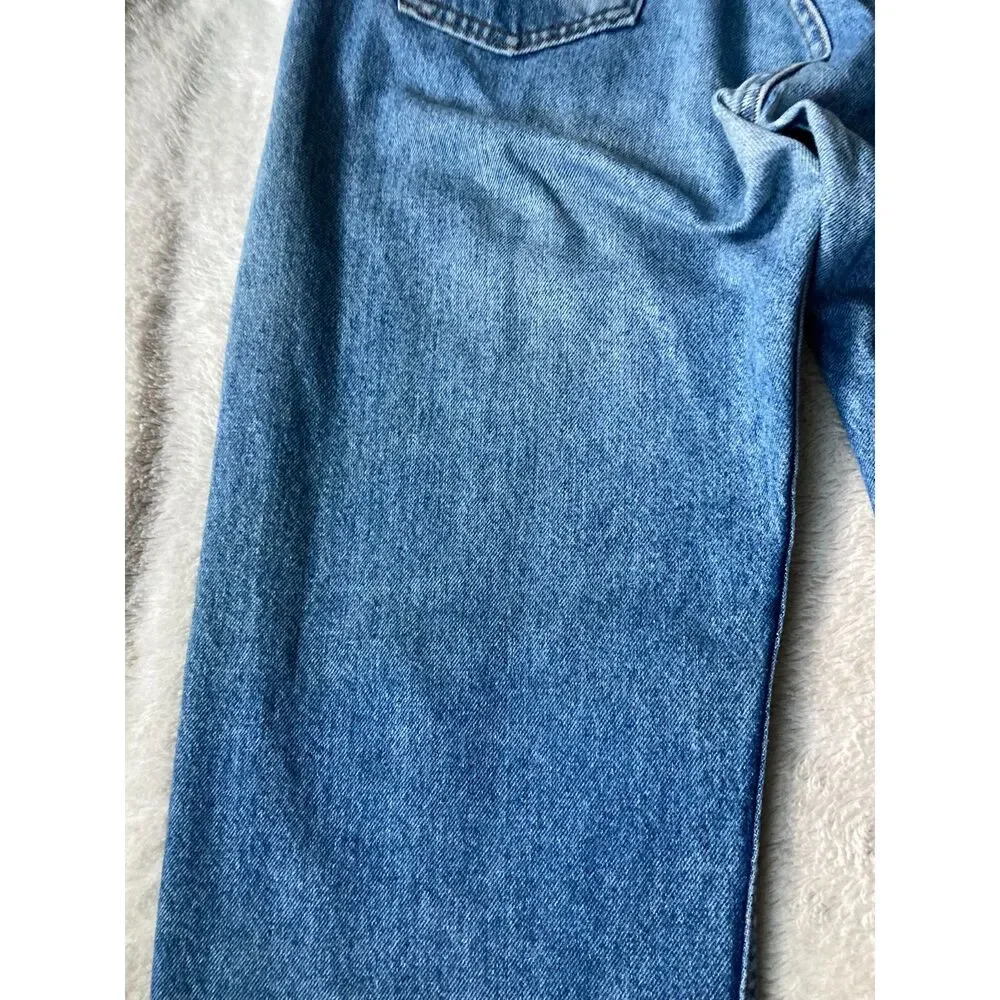 Orange Tab Levi's USA Made 80s Vintage 505s Great Contrast Whisker Fades 38x30.5